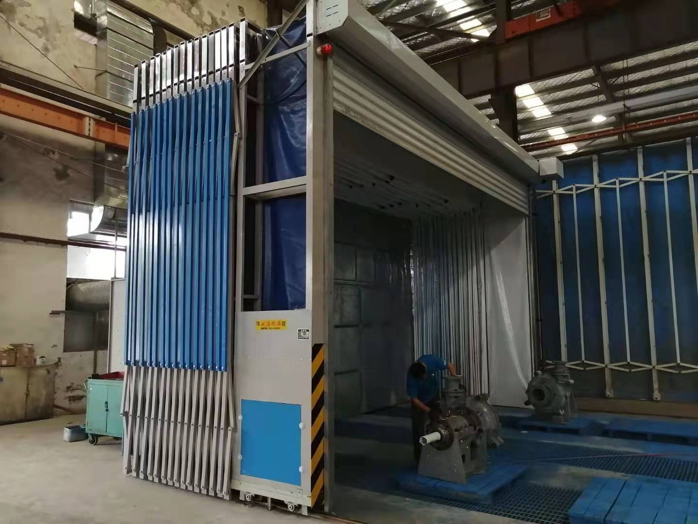  Precautions for daily use of telescopic paint booth
